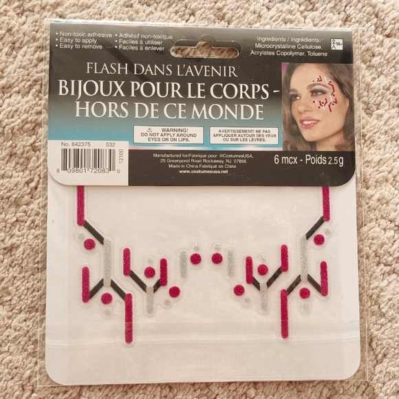 Glitter Out of This World Body Jewelry - Picture 3 of 3